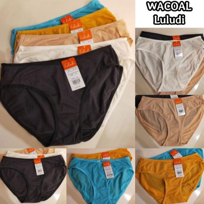 SALE ORIGINAL LULUDI WACOAL MINI PANTY CELANA DALAM POLOS