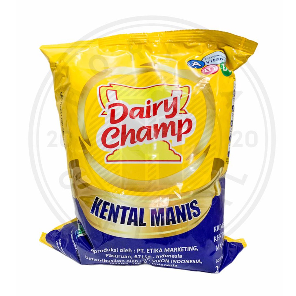 

Dairy Champ Susu Krimer Kental Manis 2,5Kg / Skm Dairy Champ 2500Gram