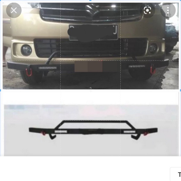 ✅Ori Tanduk Besi Bumper Depan Arb Suzuki Apv Arena Pengaman Bemper Depan Terbatas