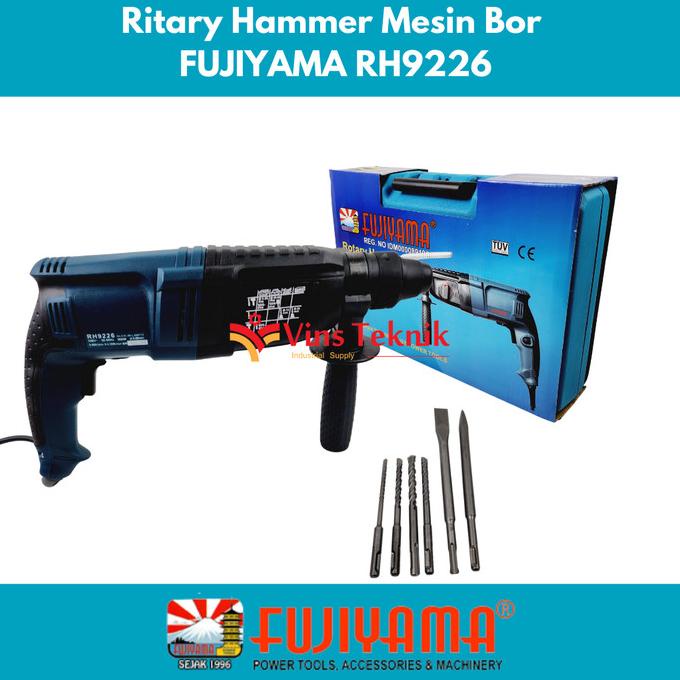 Mesin Bor Beton RH9226 FUJIYAMA Hammer Drill RH 9226