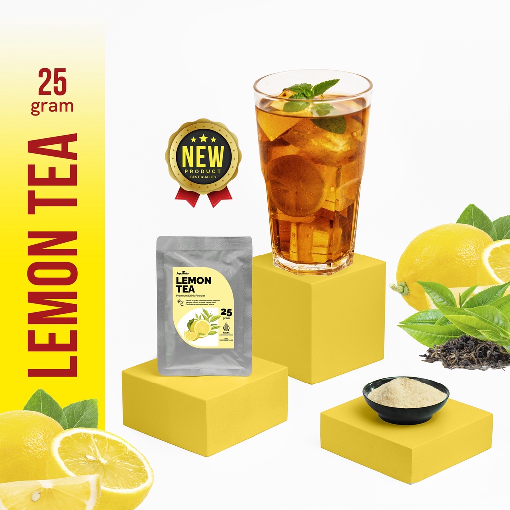 

Jagorista Bubuk Minuman Lemon Tea 25GrPremium Drink Powder