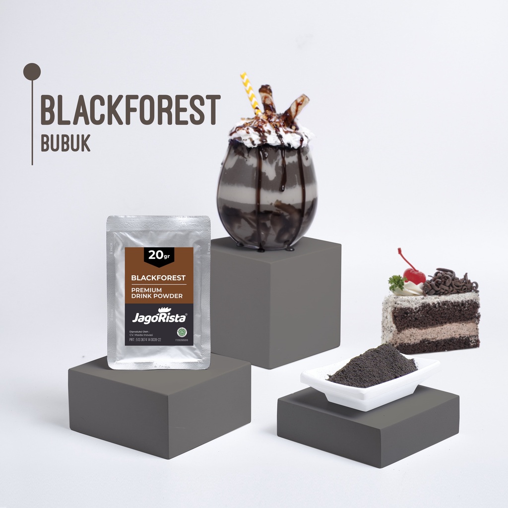 

Jagorista Bubuk Minuman Blackforest 20 gr Sachet Kualitas Premium