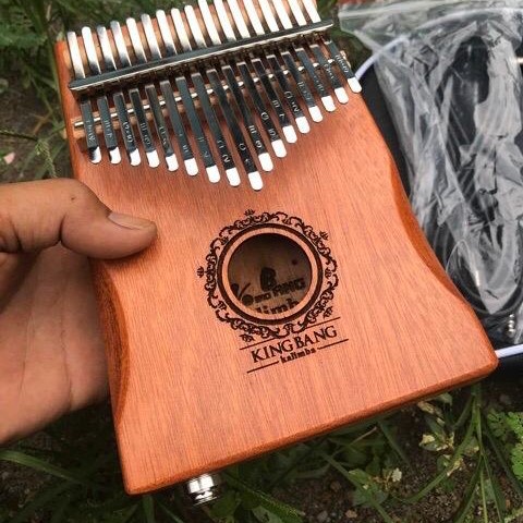 Kalimba - Kalimba Akustik Elektrik Free Custom Nama Kalimba Mbira