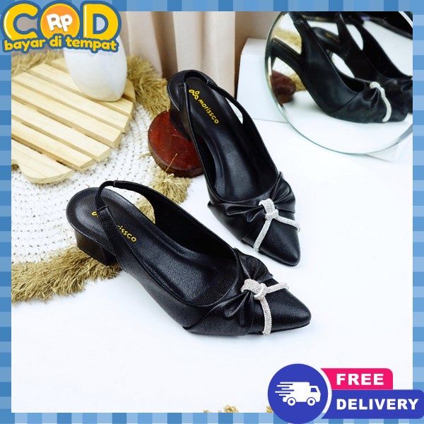 Hits Kekinian Sepatu Hak Tinggi Wanta Heals Bridesmait Model Terbaru Sendal Jinjit Ibu2 Hill Cewek H