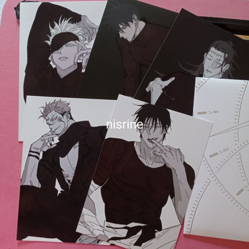 

Jujutsu Kaisen Magic Warm Postcard By 11114Tai