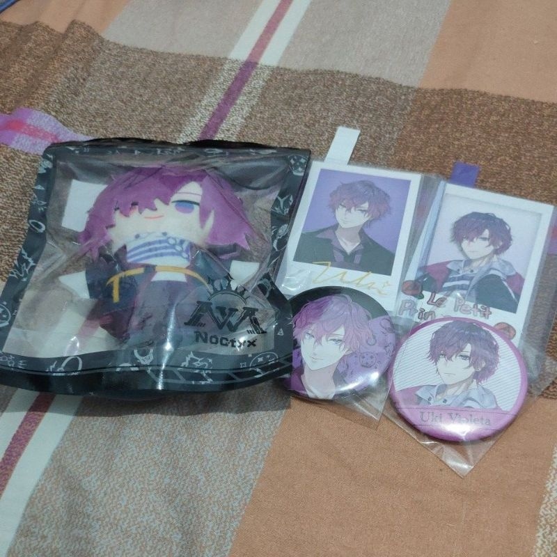 [Oed And Sealed New] Uki Violeta Nijisanji En Merchandise Snapshot Photocard Polaroid Puppet Fingers