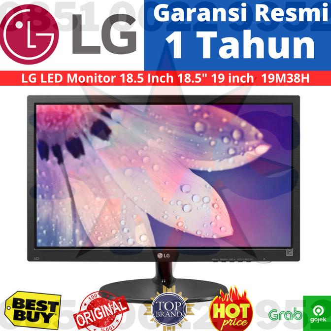 Monitor 19 Inch Monitor Pc Led Lg 19M38H 60Hz Helgariandistore