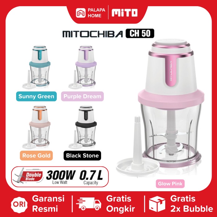 Chopper Mitochiba Ch 50 Coper Bumbu Blender Daging Mito Ch50 Choper