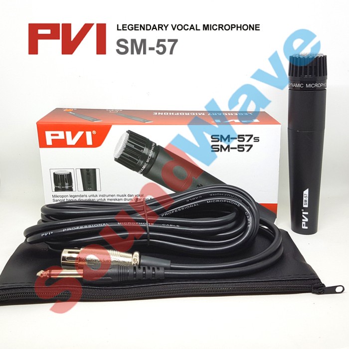 PVI SM 57 MICROPHONE TAK DUT MIKROFON GENDANG MIC KENDANG MIK 57s