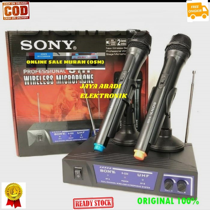 KR15 original Naiwa aiwa ECHO vokal mic wireless microphone wireless