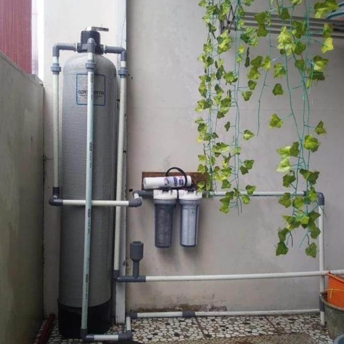 Paket Filter Penjernih Air Sumur Tabung FRP 1054