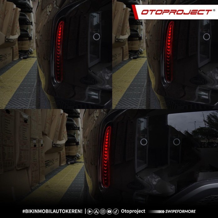 Rear Bumper Lamp 3 Fungsion A.N City Hatchback Otoproject 2022 2023 star