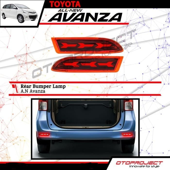 Rear Bumper Lamp All New Avanza Otoproject star
