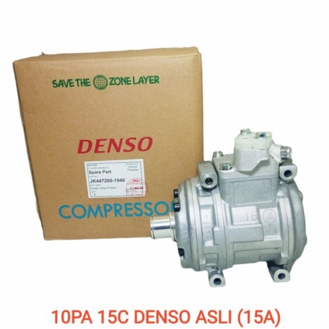 Kompresor Compressor AC Mobil 15A / 10PA 15C Kijang Bensin Asli Ori star