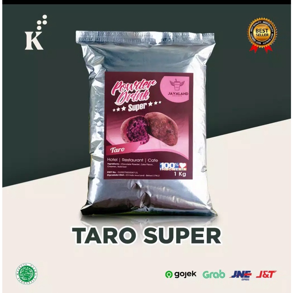 

Powder Taro Bubuk Numan Bubble Drink Javaland 1 Kg