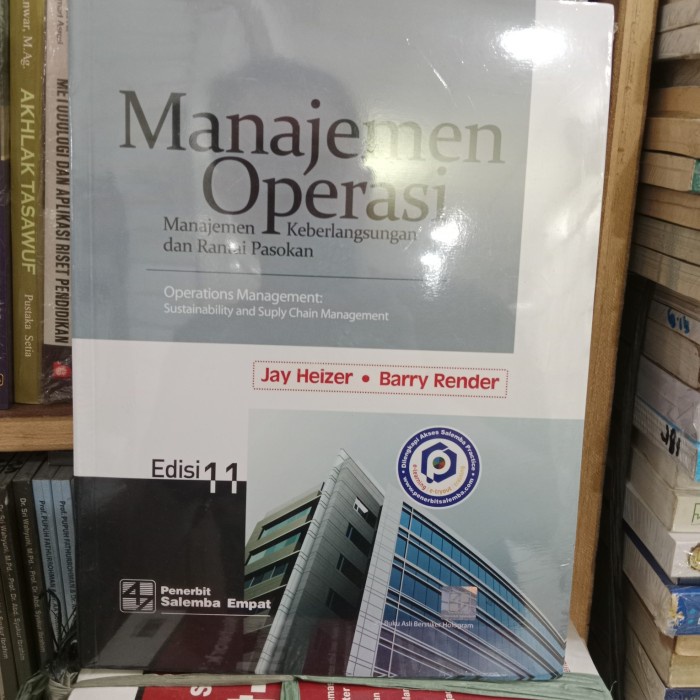 

ORI MANAJEMEN OPERASI - JAY HEIZER & BARRY RENDER EDISI 11