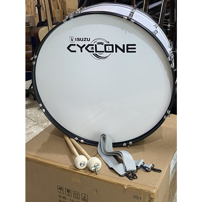 Promo Bass Drum Cyclone Isuzu 28 Inchi Jbmb2810 / Bass Drum 28"X10"