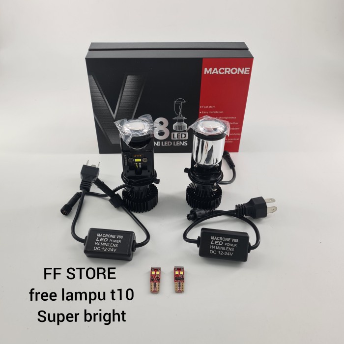 BOHLAM LED MINI PROJI H4 V88 MACRONE ORIGINAL