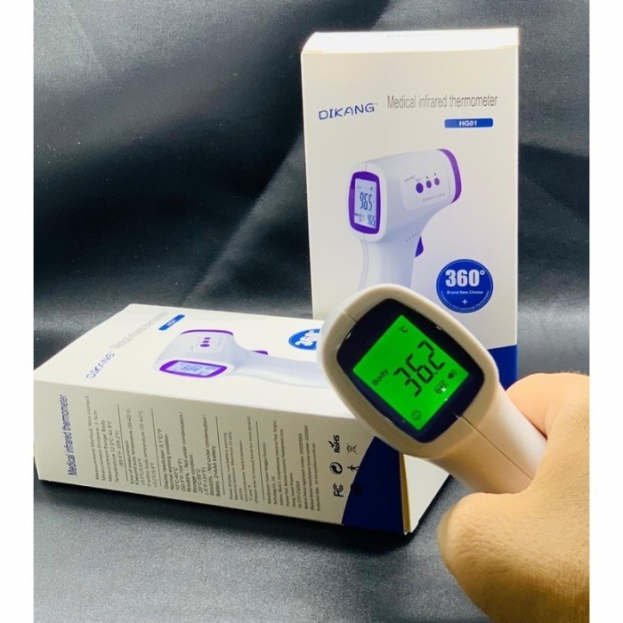 Thermometer gun infrared GF-Z99Y 3 color display termometer tembak -Tatasie