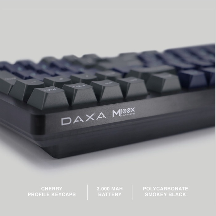 Rexus Keyboard Gaming Mechanical Daxa M100X Ultimate