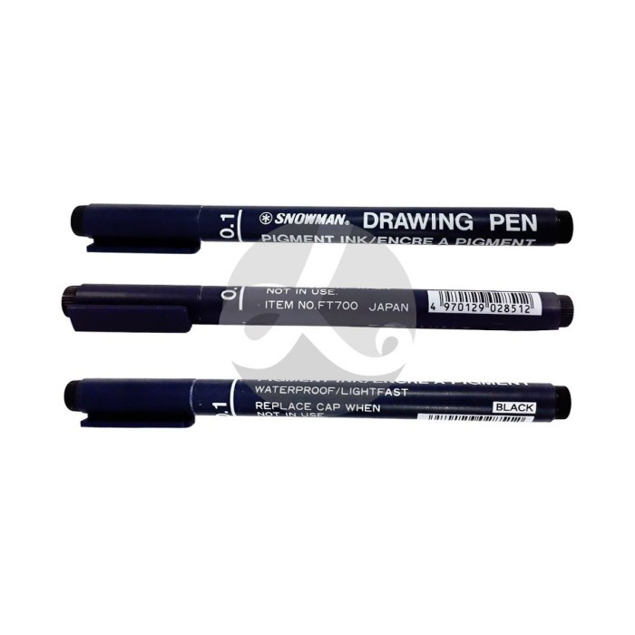 

DRAWING PEN 0.1 Pulpen Pena Ballpoint