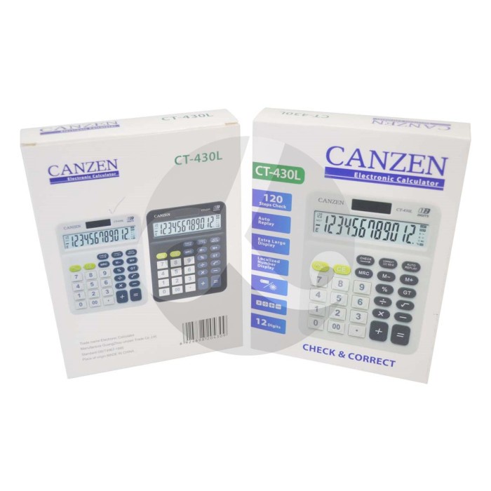 

ELECTRONIC CALCULATOR CANZEN CT-430L kalkulator canzen CT 430 L
