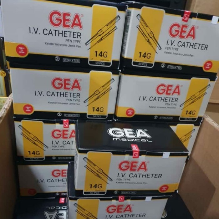 iv catheter 14g gea /abocath 14 gea box -Tatasie