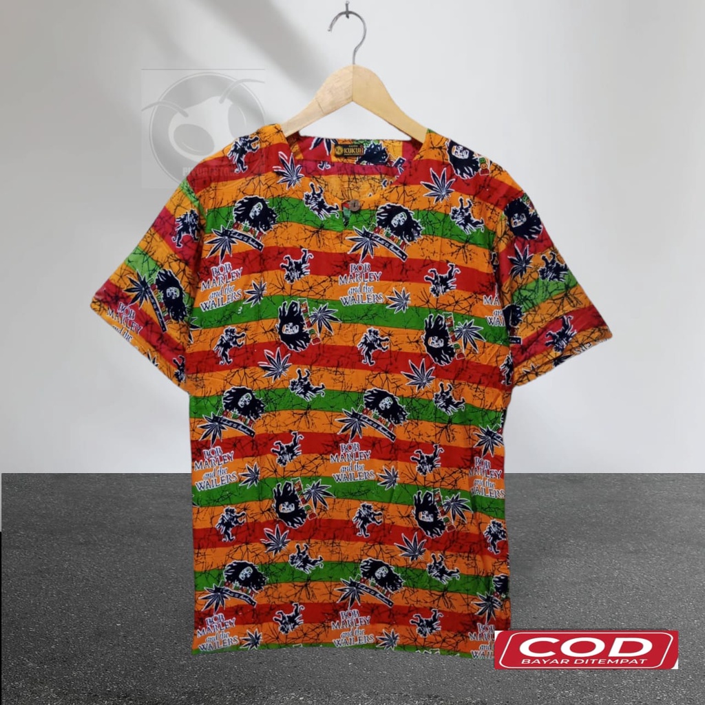 Terlaris kaos bob marlay / baju bob marlay / kaos harian / Pikoci_store