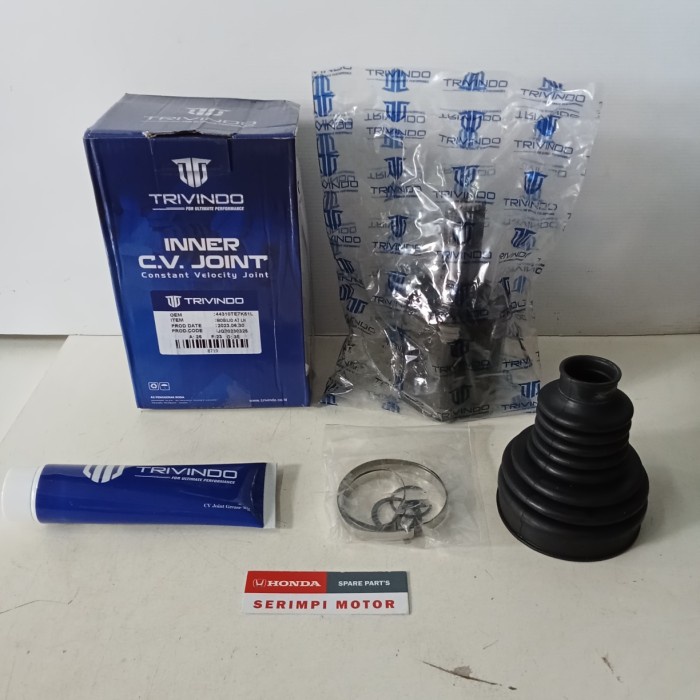 Cv joint as roda dalam BRV matic TRIVINDO star