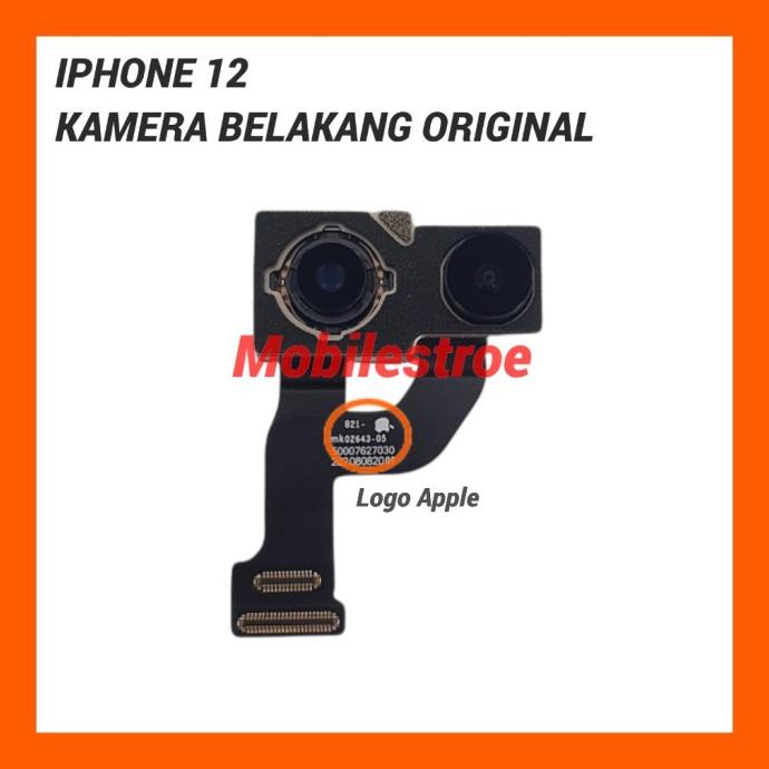 KAMERA BELAKANG IPHONE 12 ORIGINAL COPOTAN