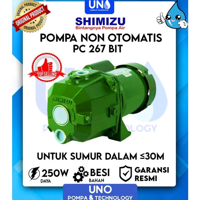 Pompa air Shimizu Jet Pump PC 267 BIT