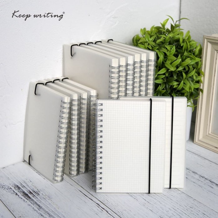

Promo Buku Tulis Note Catatan Agenda Kerja Diary Kertas Grid Blank Lined Dot