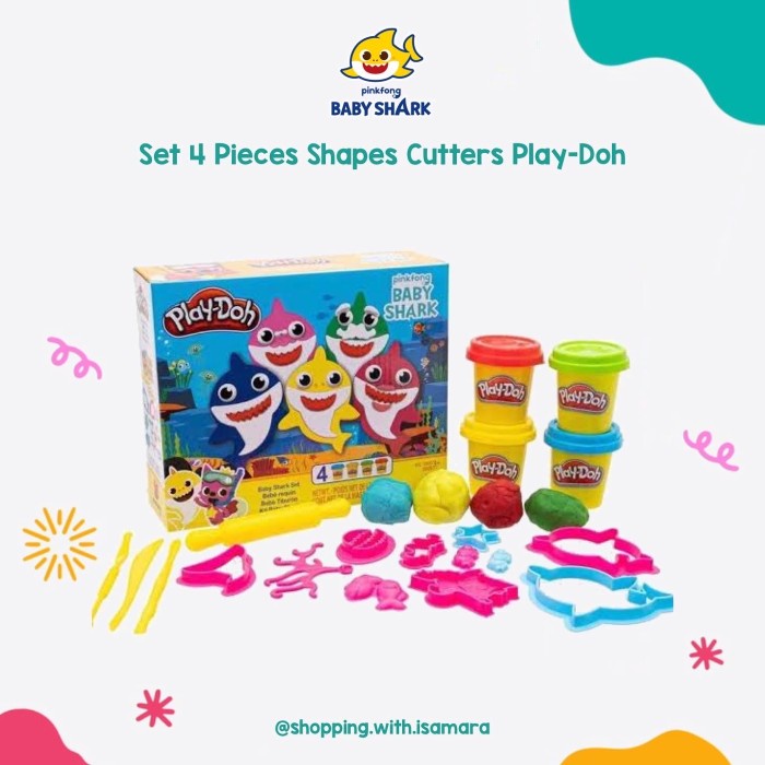 PINKFONG BABY SHARK PLAYDOH / MAINAN PLAY DOH