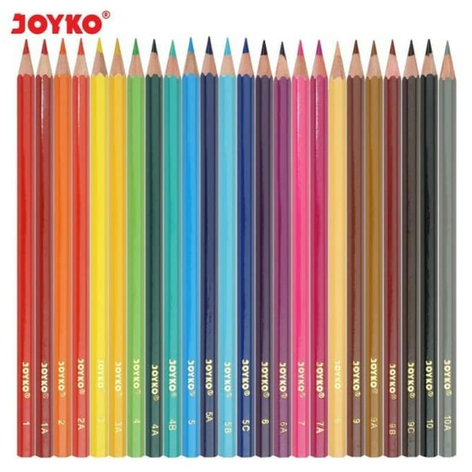 

Color Pencil / Pensil Warna Joyko Cp-24Pb / 24 Warna Kode 428