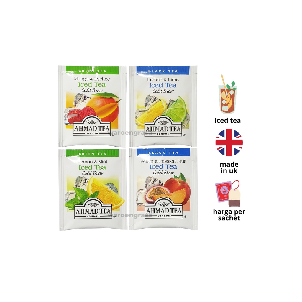 

Ahmad Iced Tea - Sachet - Es Teh Rasa Buah