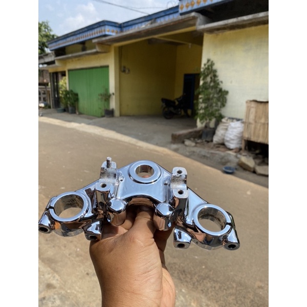 T ATAS MEGAPRO LAMA SEGITIGA ATAS MEGAPRO HIU LAMA MP LAMA CROM ORI COPOTAN