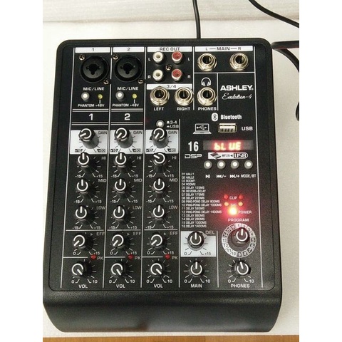 ASHLEY MIXER AUDIO EVOLUTION-4 / 4 CHANNEL