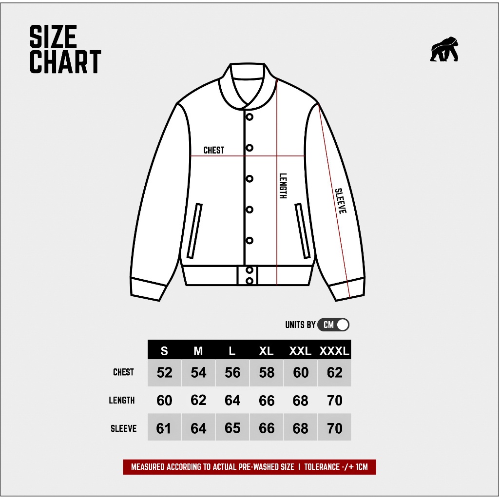 VGZ HOUSE OF SMITH JAKET VARSITY PRIA - GORFREN IEC