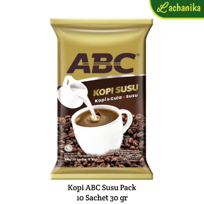 

Kopi ABC Susu Pack 10x30gr