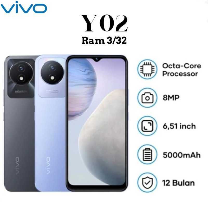 VIVO Y02 RAM 3/32