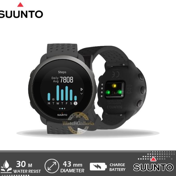 Promo Jam Tangan Suunto 3 Slate Grey Original Murah -  Best Seller