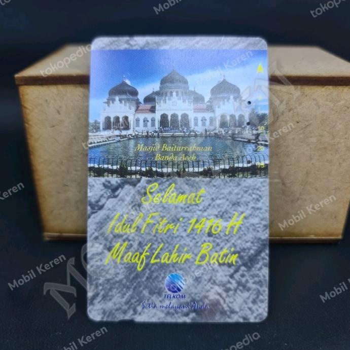 

Kartu Telpon Magnetic Telkom Indonesia Masjid Baiturrahman Banda Aceh