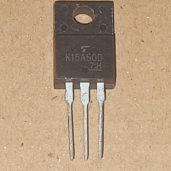 TR TK15A50D K15A50D TK 15A50D K 15A50 D Mosfet Transistor