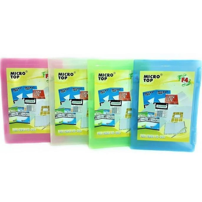 

New - WAJIB EXTRA PACKING BOS File Case F4/ Hard Case Dokumen/ Map Case/ Kertas/ Office/ Sekolah ..