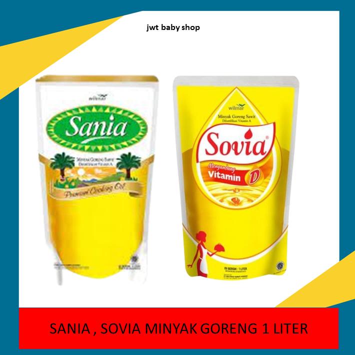 

BEST SELLER MINYAK GORENG SANIA , SOVIA UKURAN 1 LITER POUCH NOVEMBER CERIA UNTUK ANDA
