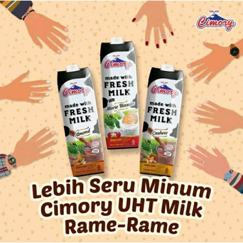 

TRENDING CIMORY UHT 1LITER/1000ML MARIE REGAL, CASHEW, ALMOND TERBARIK DI PAGE INI