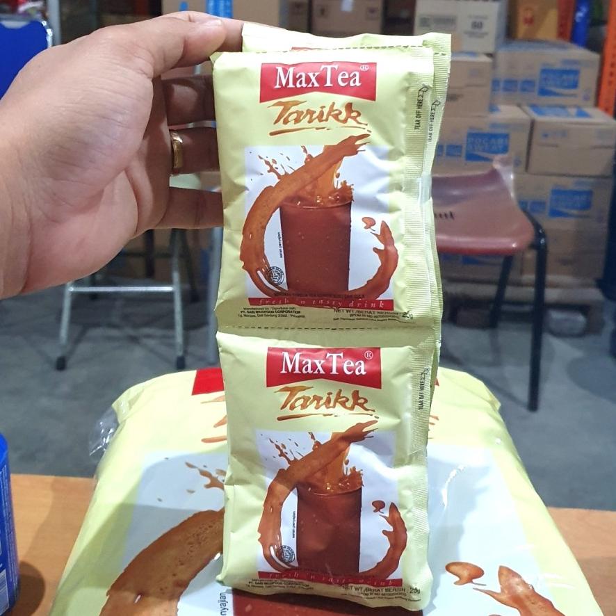 

NEW ARRIVAL ED 09.2024 - RTG 10*25GR - MAXTEA TARIK SACHET RENTENG 201208 / INDOCAFE MAX TEA TEH TARIK - LIVEPOP TETAP TRENDING DI SHOPEE