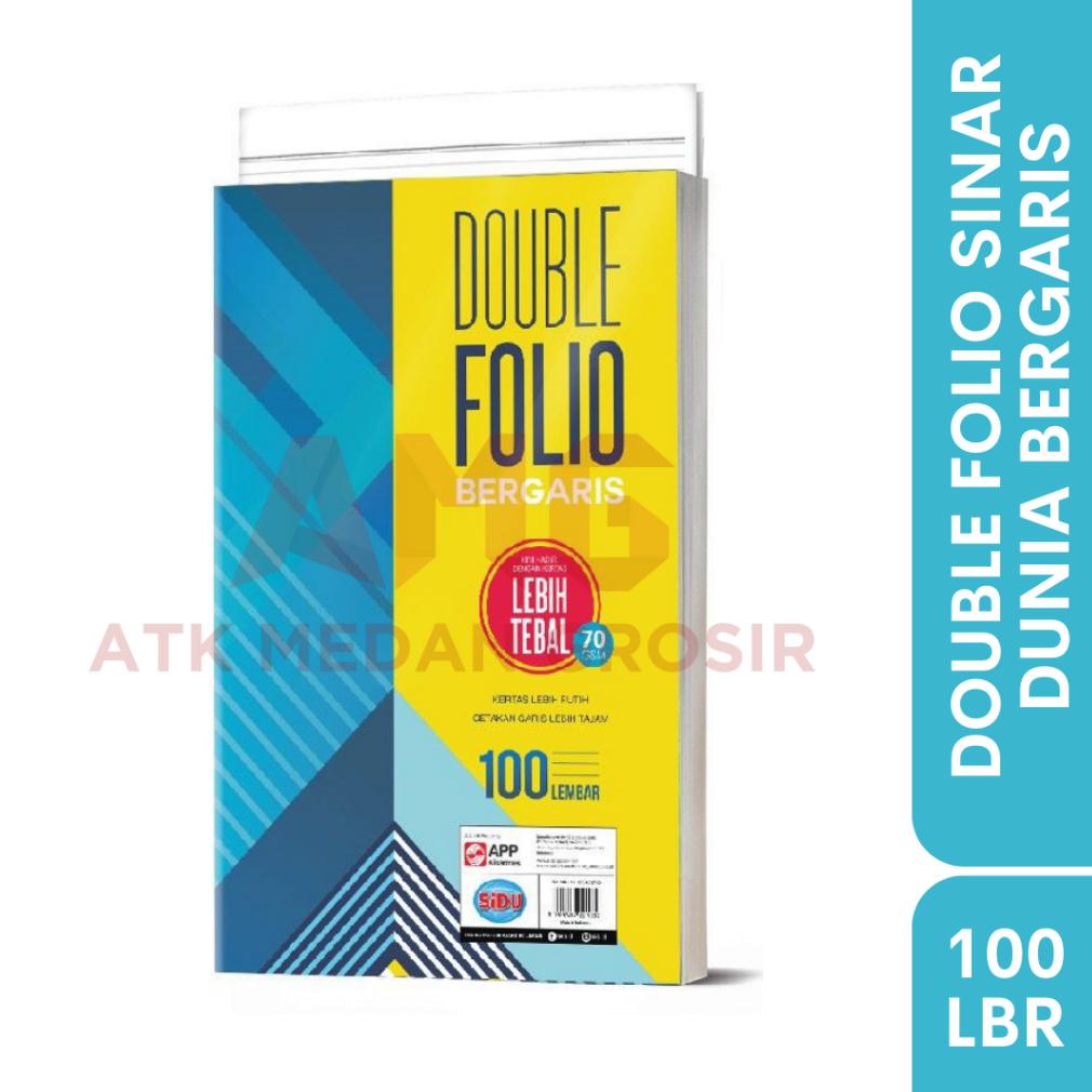

Flash Sale DOUBLE FOLIO SIDU / KIKY 70GRAM TEBAL ISI 100LEMBAR .,