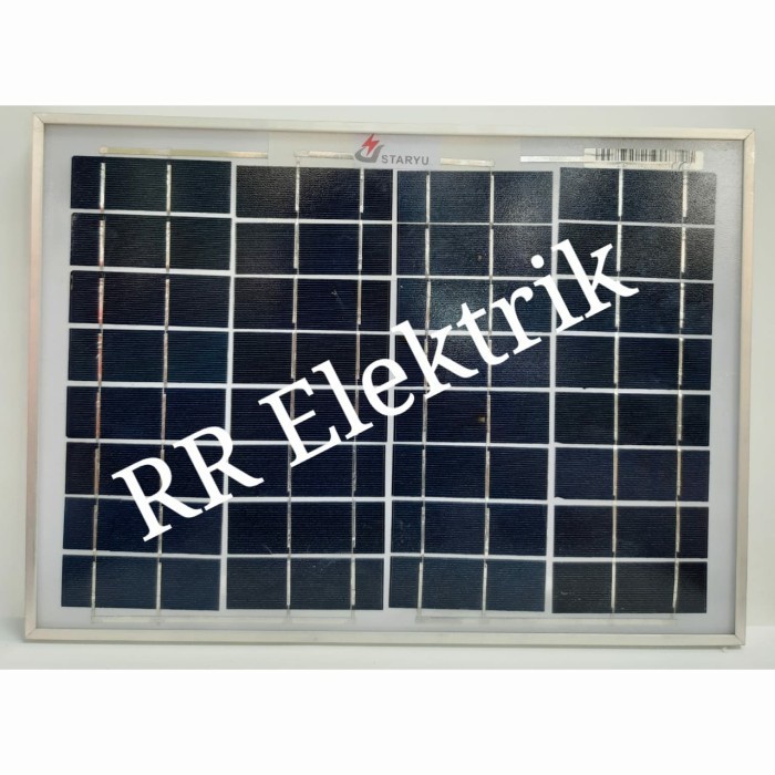 Solar Panel Solar Cell Panel Surya 10wp Polycrystalline 10 Wp Poly