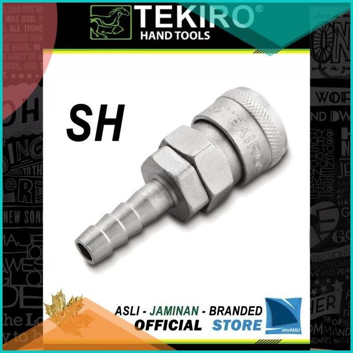 Nepel Selang Angin 40 SH (Soket Selang) Drat 1/2 Chrome Coupler TEKIR